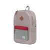 Heritage - Rucksack in Light Khaki Crosshatch / Shadow / Brick Red &amp; Tan 2