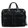 Blue Square – Kurzgrifflaptoptasche mit iPad/iPad®Air-Fach in schwarz 1