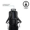 Bobby Urban lite - Anti-Diebstahl Rucksack in schwarz 2