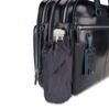 Blue Square – Laptoptasche mit iPad/iPad®Air-Fach aus Leder in Blau 5