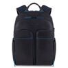 EOL Blue Square - Laptoprucksack mit iPad®-Fach, RFID-Blocker Blau 1