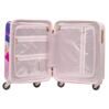 Pastel Flowers - Underseat Cabin Trolley, Pink 2