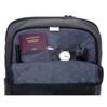 BLNBAG M1 - Reiserucksack mit Laptopfach Schwarz-Anthrazit 2