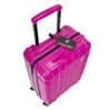 Tourist - Handgepäck Trolley mit USB in Fuchsia 7