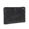 Leder Laptop Sleeve 13&quot; in Schwarz 3